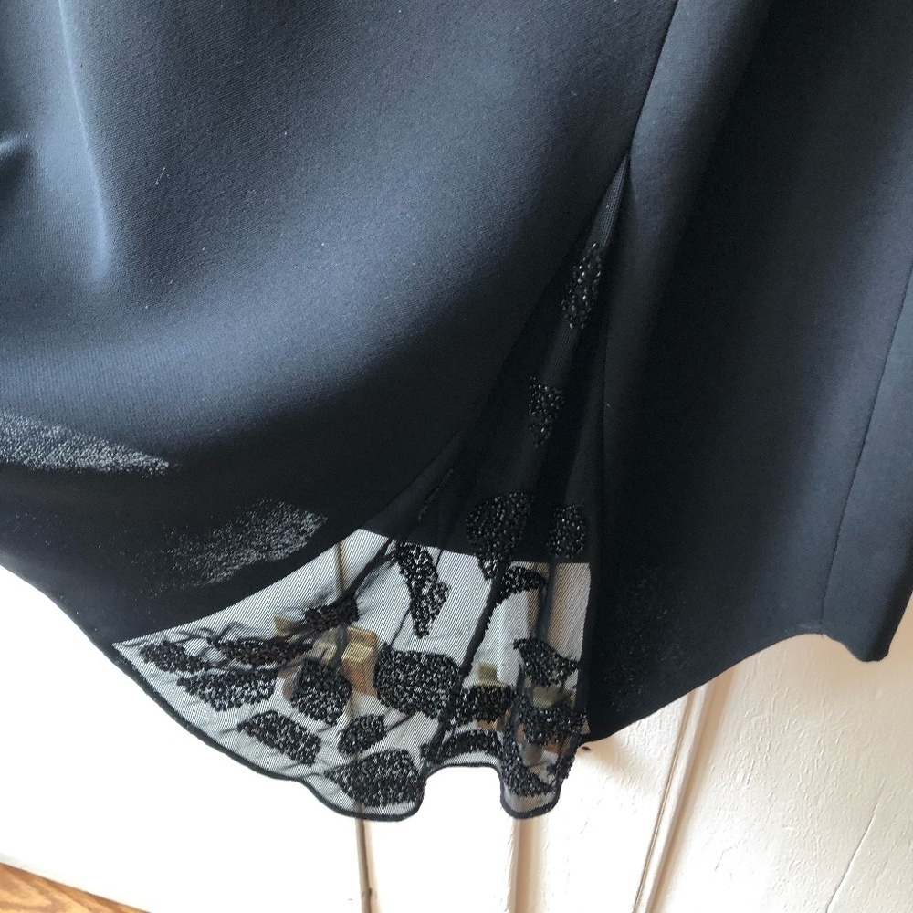 PERFECT LITLLE BLACK COCKTAIL PARTY DRESS NWT SIZE 4 PETITE - Picture 9 of 11